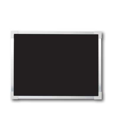 Crestline 36 x 48 Aluminum Framed Black Chalkboard 34210